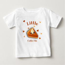 Kleine Süsse Pumpkin Pie Herbst Baby T-shirt