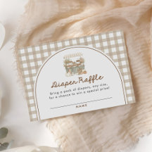 Kleine Süße Torte Herbst-Baby-Party-Windel-Raffle