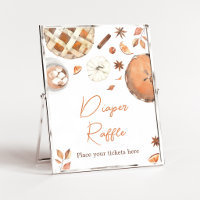 Kleine Süße Torte Herbst-Kürbis-Windel-Raffel-Schi