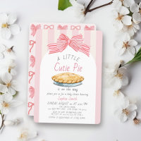 Kleine Süße Torte Rosa Schleife Mädchen Baby Showe
