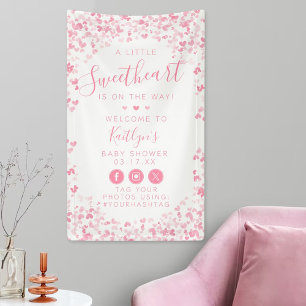 Kleine Süße Valentinstag-Baby-Party Banner