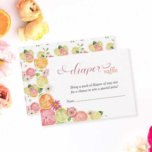 Kleine Süsse Windeln Orange Babydusche Begleitkarte (Von Creator hochgeladen)