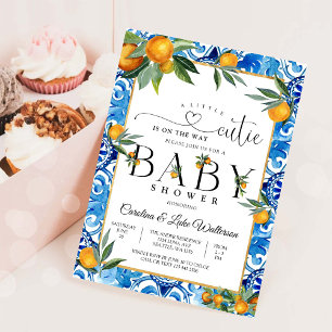 Kleine Süße Zitrone Baby Shower Einladung