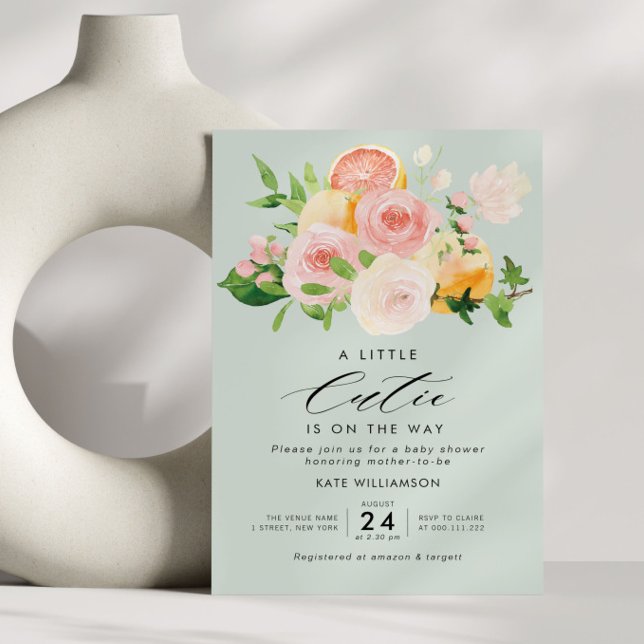 kleine Süsse Zitrusfrüchte Einladung (Von Creator hochgeladen)