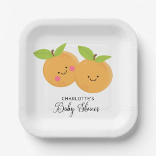 Kleine Süssen Twins Baby Duschpapier Teller