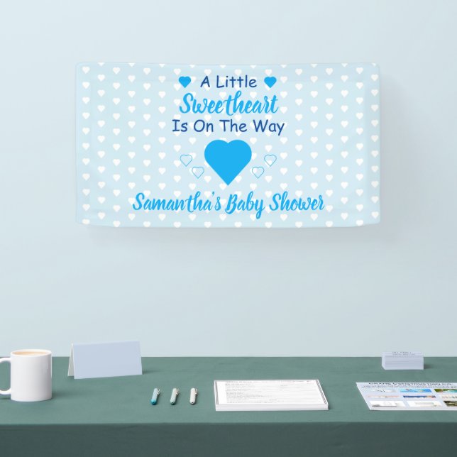 Kleine Sweetheart Baby Dusche Banner (Messe)