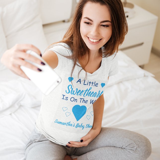 Kleine Sweetheart Baby Dusche T-Shirt (Von Creator hochgeladen)