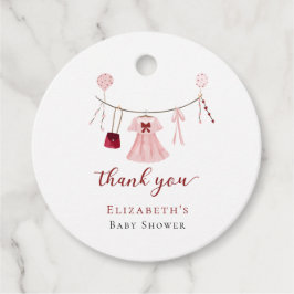 Kleine Sweetheart Baby Dusche Valentine Custom Geschenkanhänger