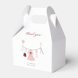 Kleine Sweetheart Baby Dusche Valentine Custom Geschenkschachtel