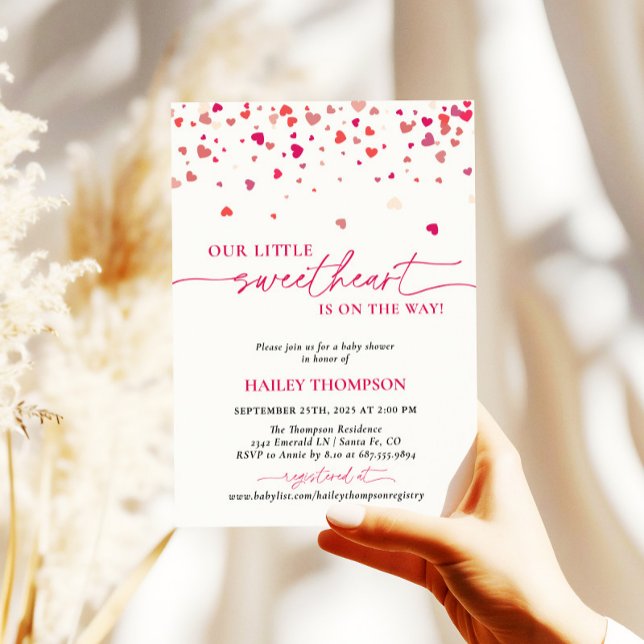 Kleine Sweetheart Babydusche Einladung, Babydusche Einladung (Von Creator hochgeladen)