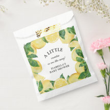 Kleine Sweetie Lemon Baby Dusche