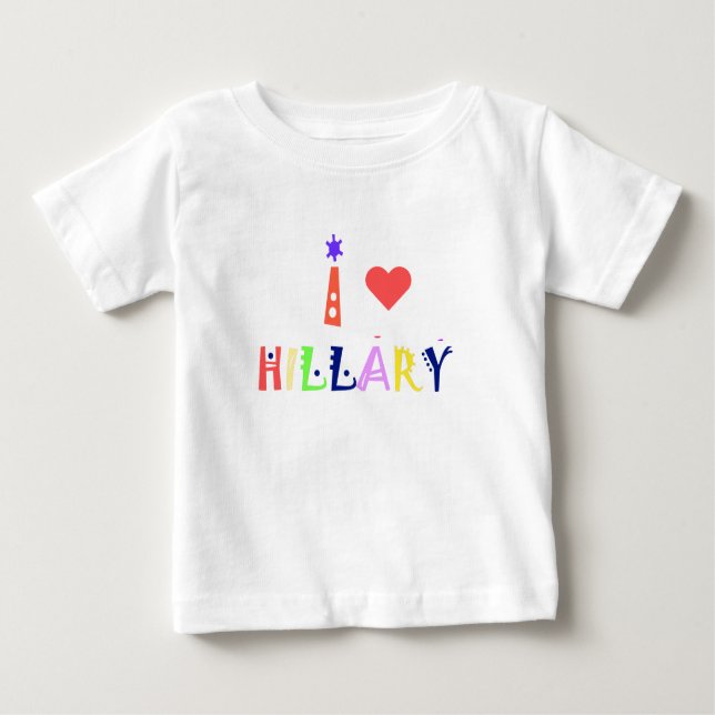 Kleine T-Shirts, große Botschaften: Personalisiere Baby T-shirt (Vorderseite)