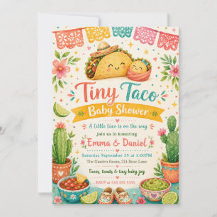 Kleine Taco-Baby-Party Einladung