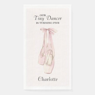 Kleine Tänzerin Ballerina Rosa Mädchen Geburtstag Serviette