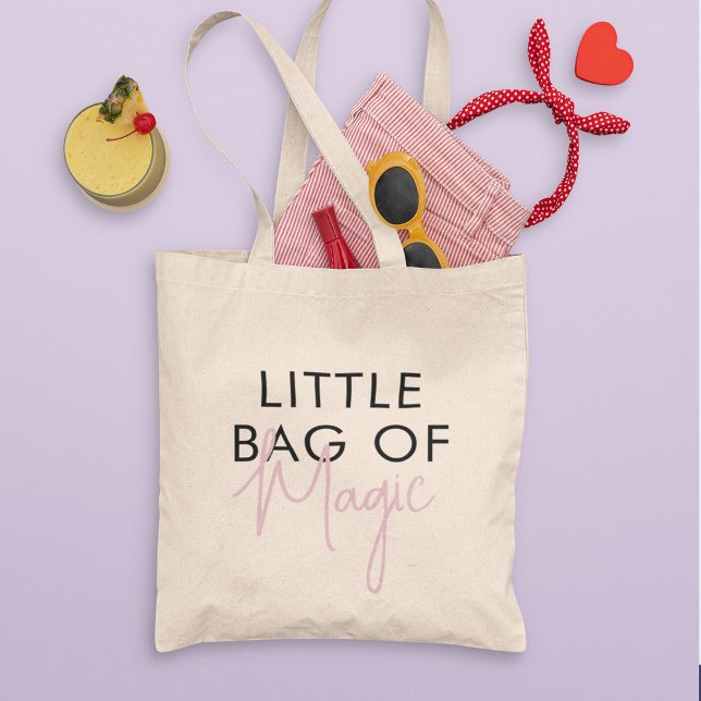 Kleine Tasche Minimalistisches Zitat der Magie (Von Creator hochgeladen)