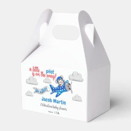 Kleine Teddybären-Babydusche Geschenkschachtel