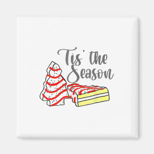 Kleine Tis' Die Saison Weihnachtsbaum Kuchen Debbi Magnet