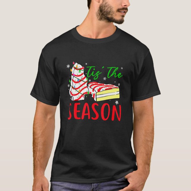 Kleine Tis' Die Weihnachtsbaumkuchen Debbie T-Shirt (Vorderseite)