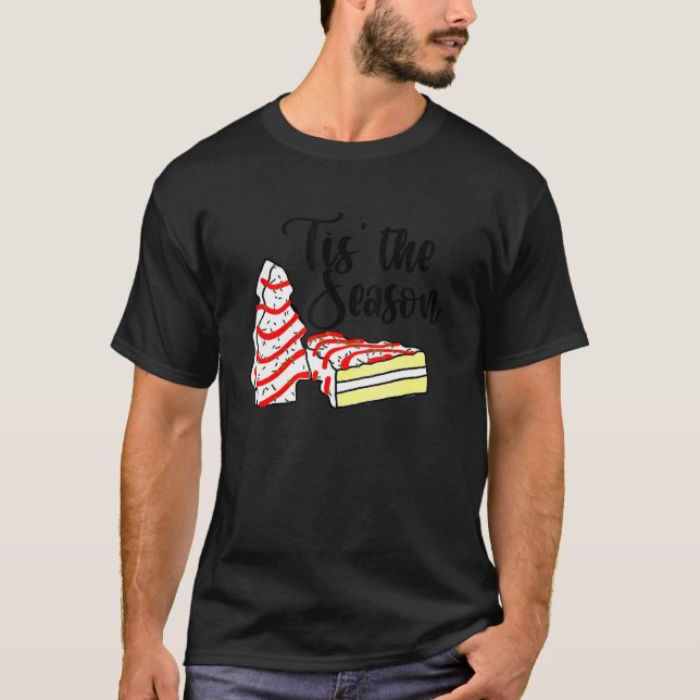 Kleine Tis' Die Weihnachtsbaumkuchen Debbie T-Shirt (Vorderseite)
