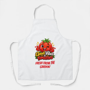 Kleine Tomaten druck – Frisch aus dem Garten 🍅 Schürze