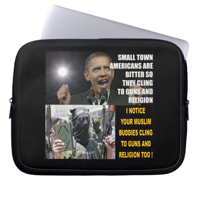 KLEINE TOWM AMERIKA LAPTOPSCHUTZHÜLLE (Vorderseite)