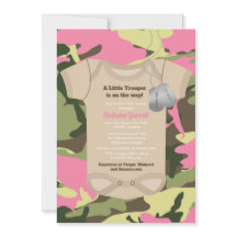 Kleine Trooper-Armee Militärmädchen Camouflage Kin