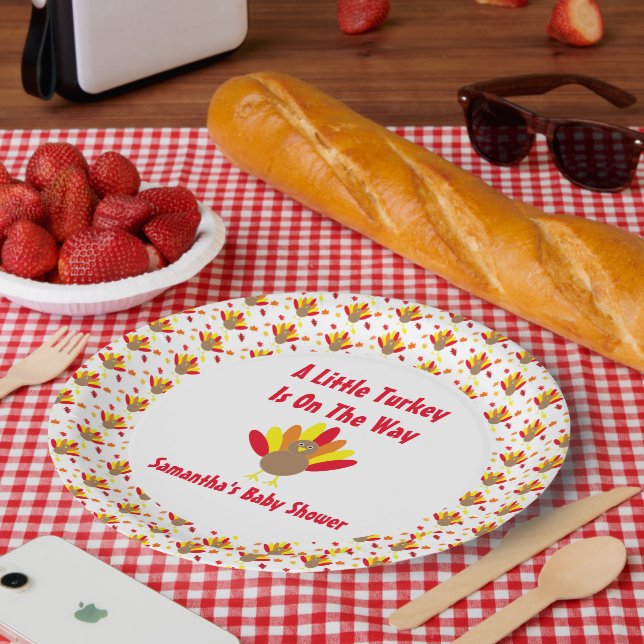 Kleine Türkei unterwegs Pappteller (Picknick)