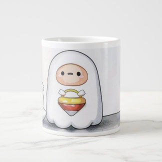 Kleine und kleine Geister Halloween Jumbo-Tasse