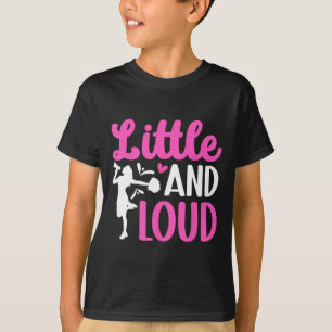 Kleine und laute Cheerleader Cheerleading Cheer T-Shirt