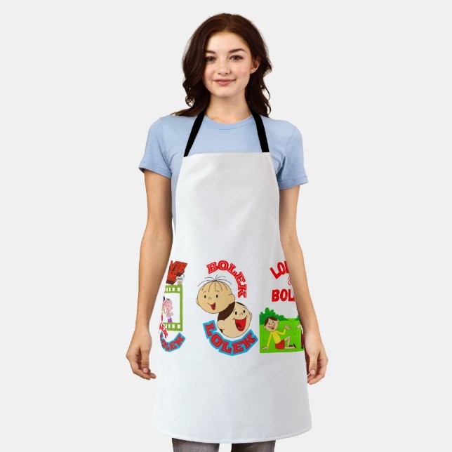 KLEINE UND LOLEK SCHÜRZE (Getragen)