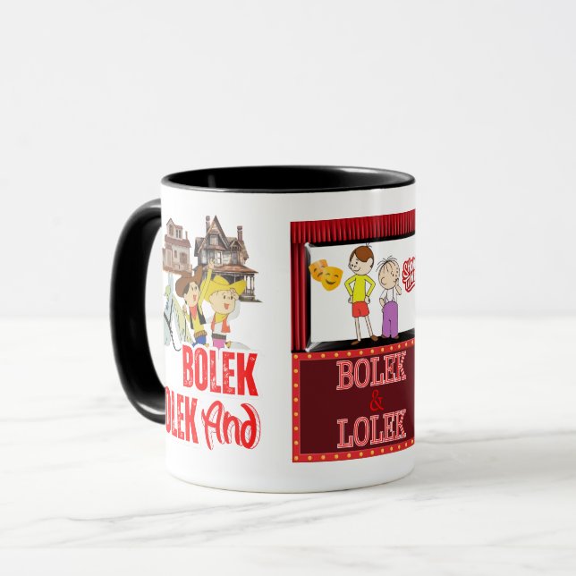 KLEINE UND LOLEK TASSE (Vorderseite Links)