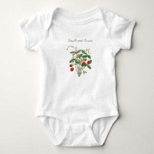 Kleine und süße Wilde-Erdbeer-Baby-Einzelteile Baby Strampler