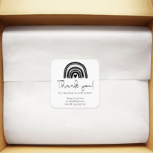 Kleine Unternehmen Vielen Dank Rainbow Moderne maß