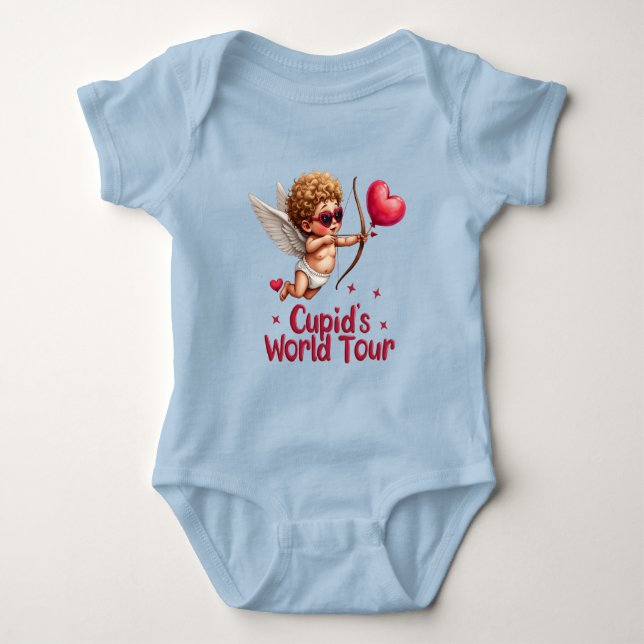 Kleine Valentine-Süssen Baby Strampler (Vorderseite)