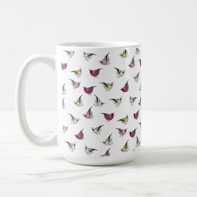 Kleine Vögel Kaffeetasse (Links)