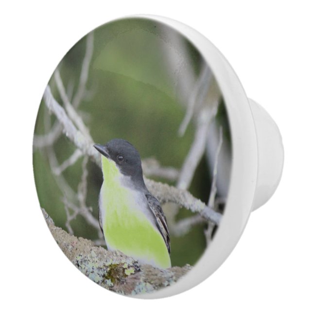 Kleine Vogelscheuche Keramikknauf (Rechts)