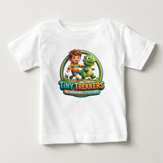 KLEINE WANDERER BABY T-SHIRT (Vorderseite)