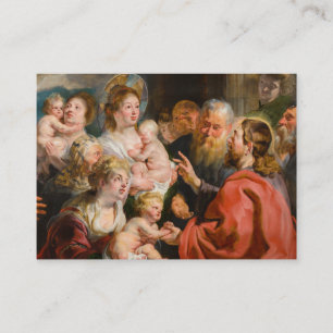 Kleine Wege für Kleine auf der Mass HOLY CARD Begleitkarte