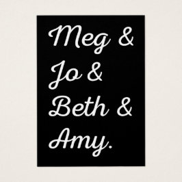 Kleine weibliche Zeichen II