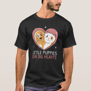 Kleine Welpen für große Herzrhythmusstörung T-Shirt
