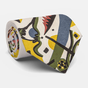 Kleine Welten I - Wassily Kandinsky Neck Tie Krawatte