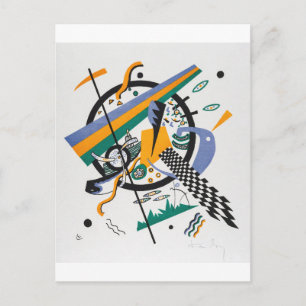 Kleine Welten IV, Abstrakt, Wassily Kandinsky Postkarte