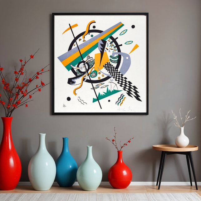 Kleine Welten IV von W. Kandinsky Poster (Von Creator hochgeladen)