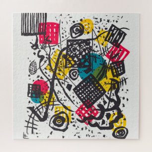 Kleine Welten V (Small Worlds V) Wassily Kandinsky Puzzle