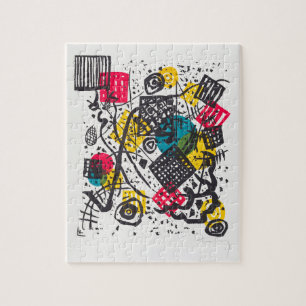 Kleine Welten V (Small Worlds V) Wassily Kandinsky Puzzle