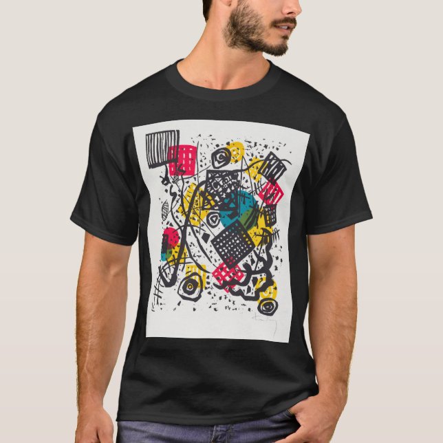 Kleine Welten V (Small Worlds V) Wassily Kandinsky T-Shirt (Vorderseite)