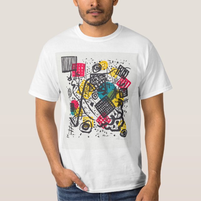 Kleine Welten V (Small Worlds V) Wassily Kandinsky T-Shirt (Vorderseite)