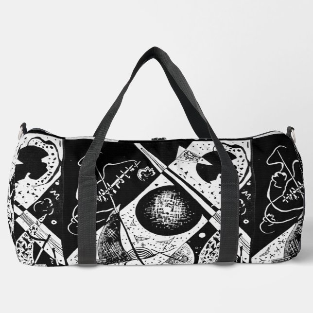 Kleine Welten VI - Kandinsky Duffle Bag (Vorderseite)