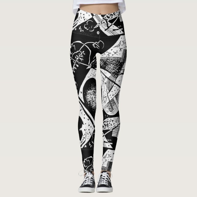 Kleine Welten VI - Kandinsky Leggings (Vorderseite)