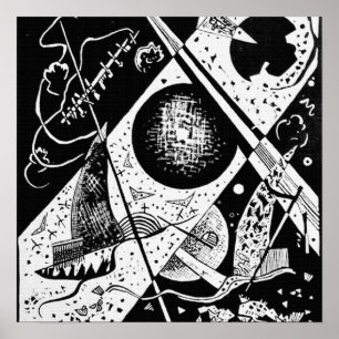 Kleine Welten VI - Wassily Kandinsky Moderne Kunst Poster